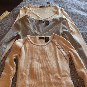 3 VS long sleeve shirts